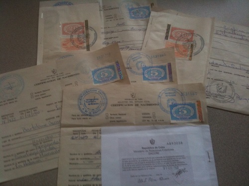 more Cuban certificates